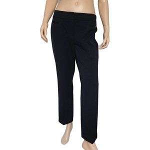 LAURA PETITES Black Medium Weight Dress Pant 6P